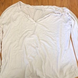 Brandy Melville white long sleeve